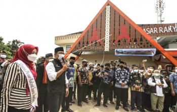 Pasar Rakyat Sawangan Diresmikan